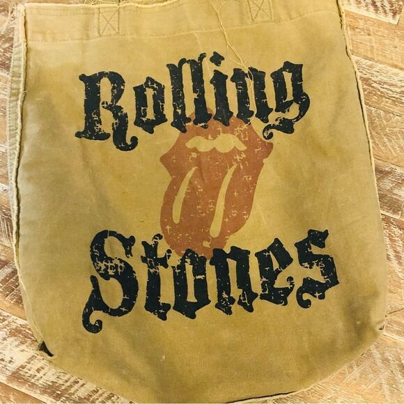 The Rolling Stones canvas retro bag - Picture 2 of 5